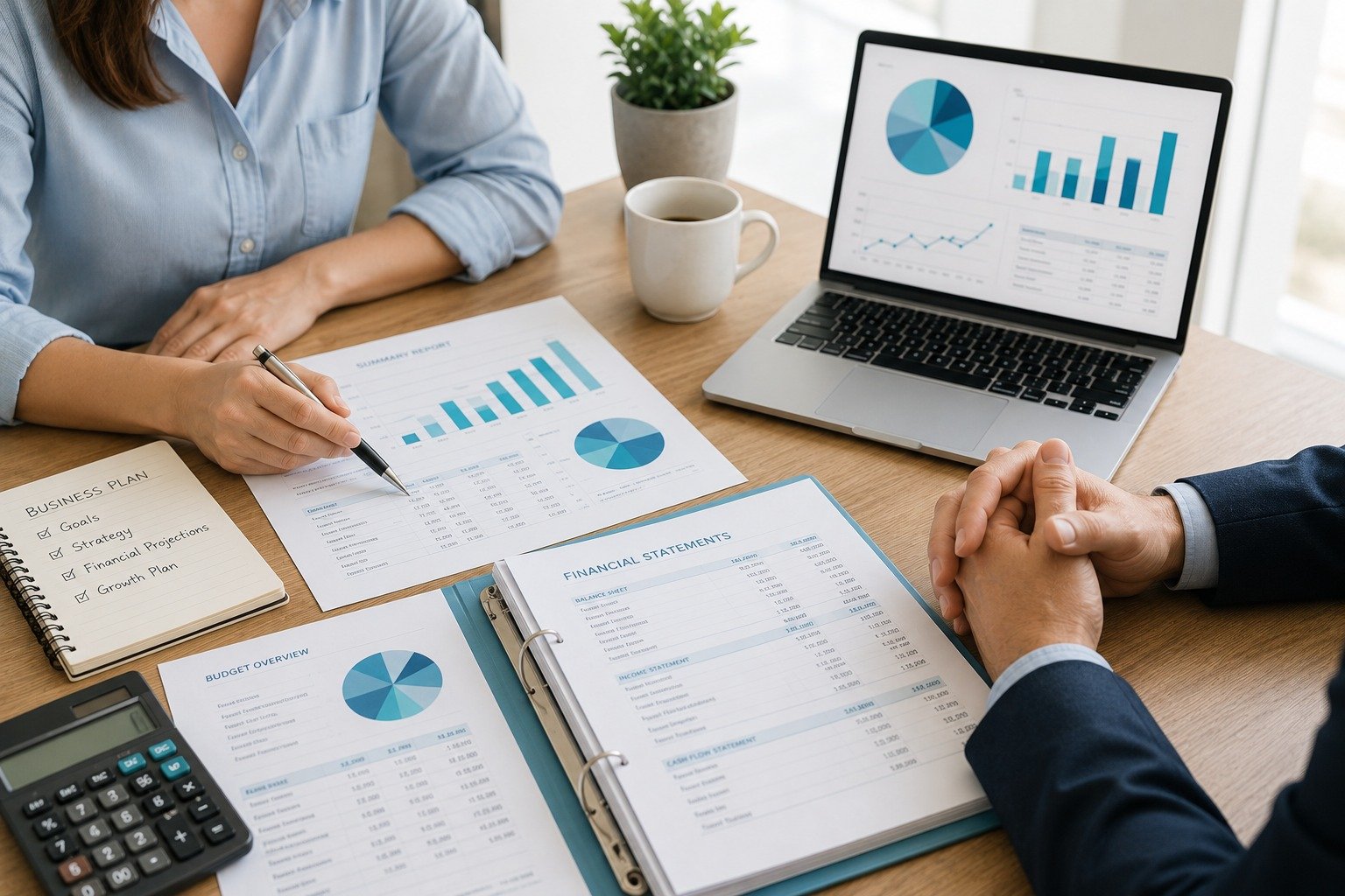 Business planning supported by reliable financial reporting